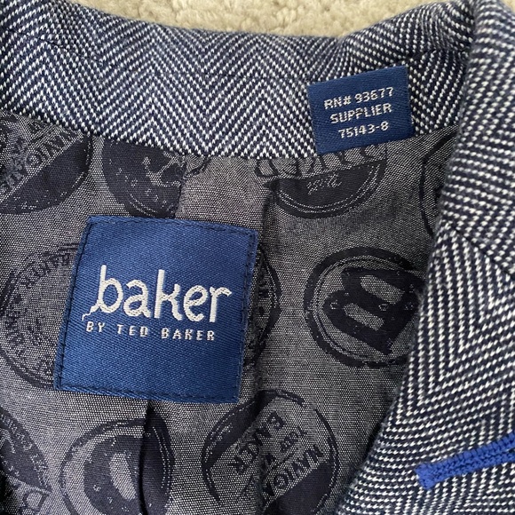 Baker by Ted Baker 6-12 month herringbone blazer - Picture 8 of 8